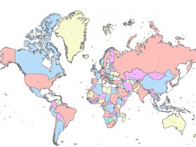 10.x版本ArcGIS制作四色地图、五色地图（亲测可用）